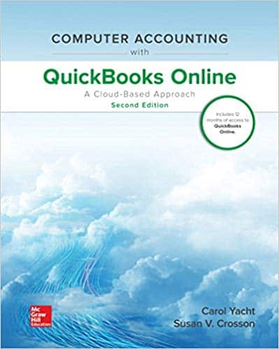 Computer Accounting with QuickBooks Online (2nd edition) – eBook PDF