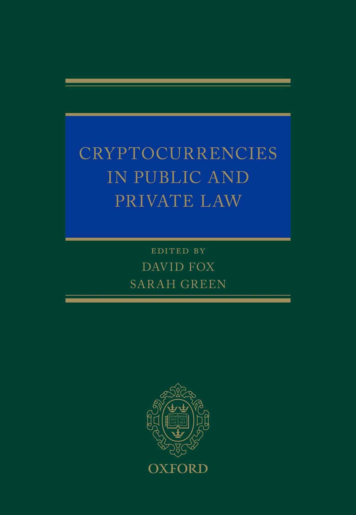 Cryptocurrencies in Public and Private Law – eBook PDF