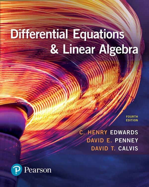 Differential Equations and Linear Algebra (4th Edition) – eBook PDF