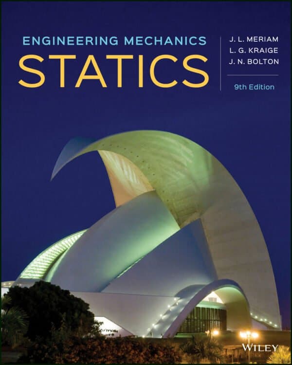 Engineering Mechanics: Statics (9th Edition) – eBook PDF