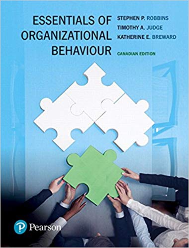 Essentials of Organizational Behaviour – 1st Canadian Edition – eBook PDF