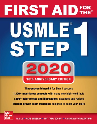 First Aid for the USMLE Step 1 2020 (30th Edition) – eBook