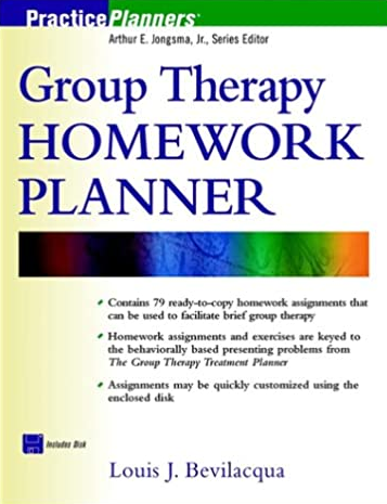 Group Therapy Homework Planner, ISBN-13: 978-0471418221