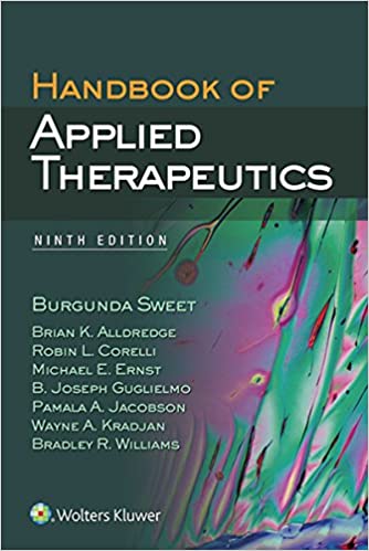 Handbook of Applied Therapeutics (9th Edition) – eBook PDF