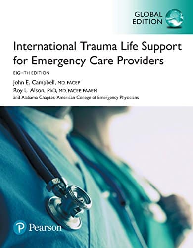 International Trauma Life Support for Emergency Care Providers (8th Global Edition) – eBook PDF