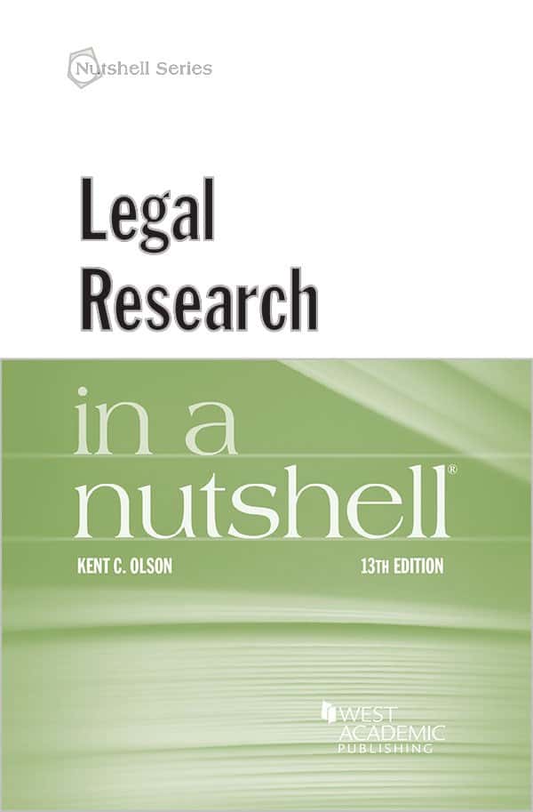 Legal Research in a Nutshell (13th Edition) – eBook PDF