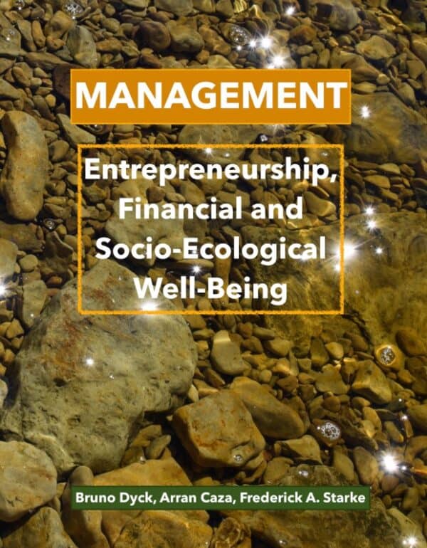 Management: Entrepreneurship, Financial and Socio-ecological Well-being – eBook PDF