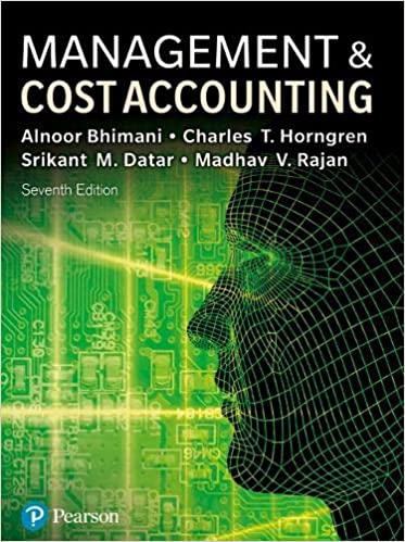 Management and Cost Accounting (7th Edition) – eBook PDF