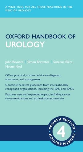 Oxford Handbook of Urology 4th Edition, ISBN-13: 978-0198783480