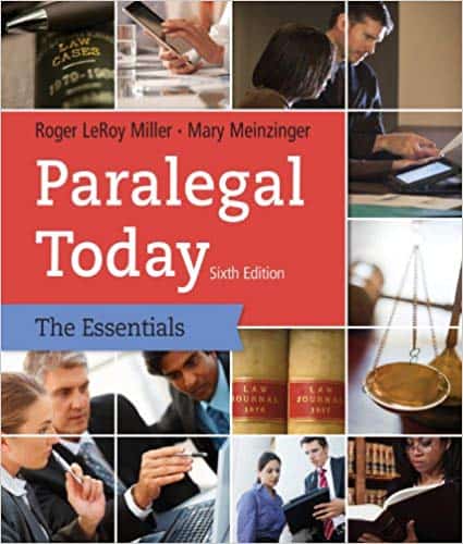 Paralegal Today: The Essentials (6th Edition) – eBook PDF