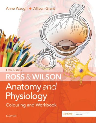 Ross and Wilson Anatomy and Physiology Colouring and Workbook (5th Edition) – eBook PDF