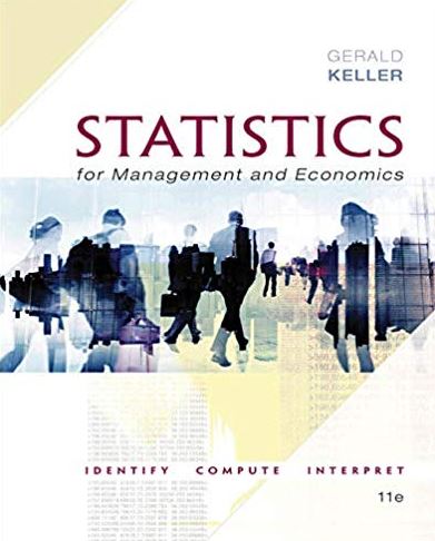 Statistics for Management and Economics 11th Edition, ISBN-13: 978-1337093453