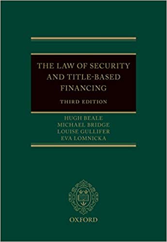 The Law of Security and Title-Based Financing (3rd Edition) – eBook PDF