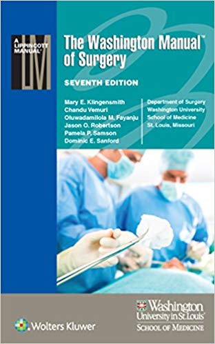 The Washington Manual of Surgery (7th Edition) – eBook PDF