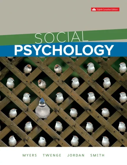 Social Psychology (8th Canadian Edition) – PDF